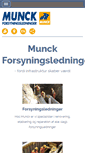 Mobile Screenshot of munck-forsyning.dk